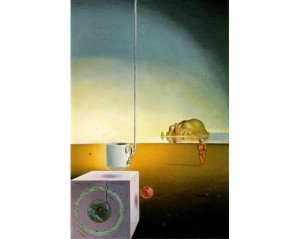 Καλλιτέχνης: Σαλβαδόρ Νταλί (Salvador Dalí) Τίτλος: «Ιπτάμενο γιγαντιαίο φλιτζάνι μόκα με ανεξήγητο παράρτημα πέντε μέτρων» Εκτύπωση έργο τέχνης σε κάμβα τελαρωμένο κάθετο 40Χ60εκ 