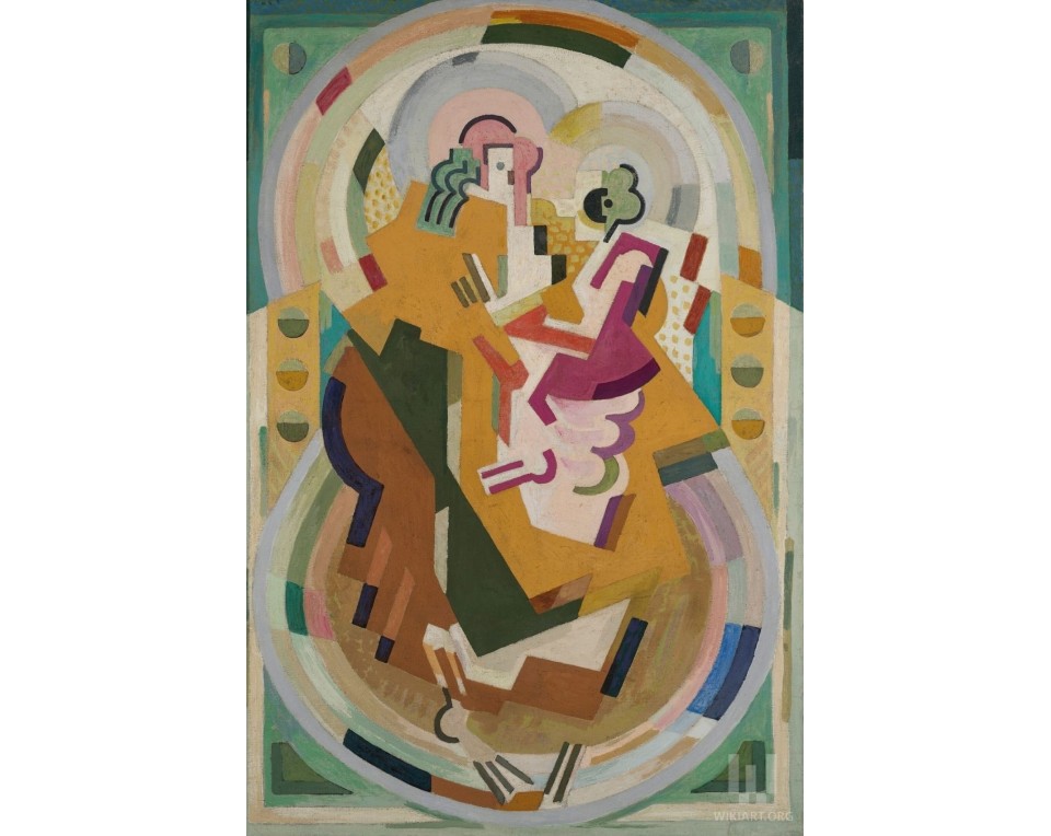 Εκτύπωση έργο τέχνης σε κάμβα τελαρωμένο κάθετο 40Χ60εκ 