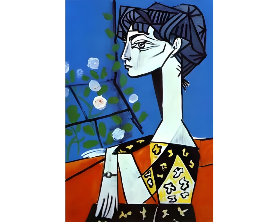 Εκτύπωση έργο τέχνης σε κάμβα τελαρωμένο κάθετο 40Χ60εκ 