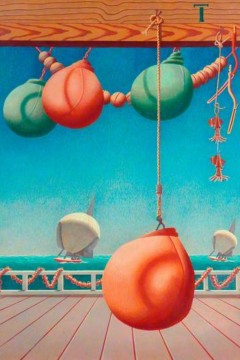 Καλλιτέχνης: Έντουαρντ Αλεξάντερ Γουόντσγουορθ (Edward Alexander Wadsworth) Τίτλος: Pendent (Κρεμαστό) Εκτύπωση έργο τέχνης σε κάμβα τελαρωμένο κάθετο 40Χ60εκ 