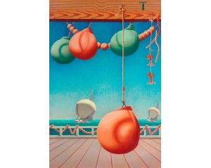 Καλλιτέχνης: Έντουαρντ Αλεξάντερ Γουόντσγουορθ (Edward Alexander Wadsworth) Τίτλος: Pendent (Κρεμαστό) Εκτύπωση έργο τέχνης σε κάμβα τελαρωμένο κάθετο 40Χ60εκ 