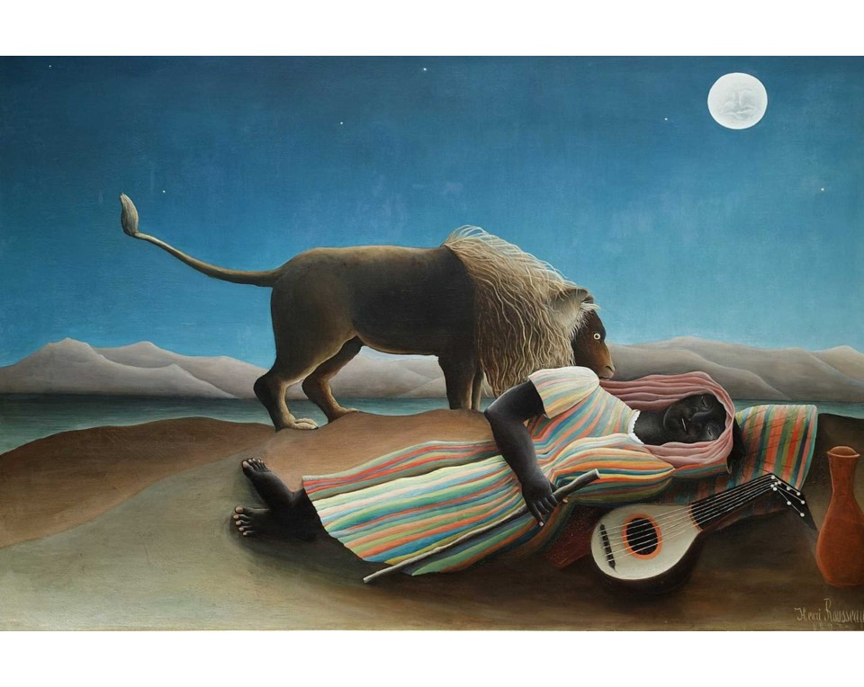 Εκτύπωση έργο τέχνης σε κάμβα τελαρωμένο κάθετο 40Χ60εκ 