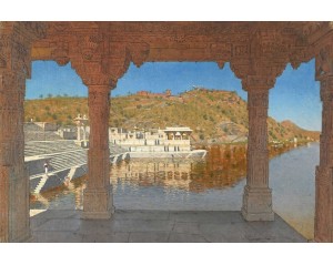 «Rajnagar, Βασίλι Βερεσάγκιν (Vasily Vereshchagin) Εκτύπωση έργο τέχνης σε κάμβα τελαρωμένο οριζόντιο 40Χ60εκ 