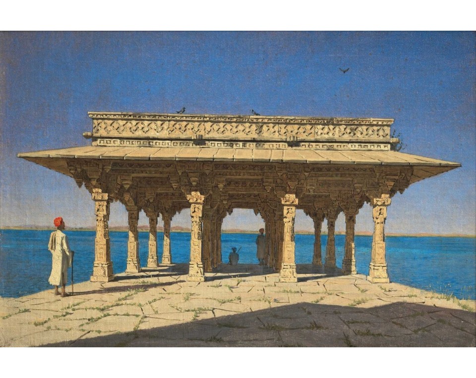 Εκτύπωση έργο τέχνης σε κάμβα τελαρωμένο οριζόντιο 40Χ60εκ 