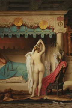  "Ο Βασιλιάς Κανδαύλης" (γαλλικά: Le Roi Candaules) του Γάλλου ζωγράφου Ζαν-Λεόν Ζερόμ (Jean-Léon Gérôme).  Εκτύπωση έργο τέχνης σε κάμβα τελαρωμένο οριζόντιο 40Χ60εκ 