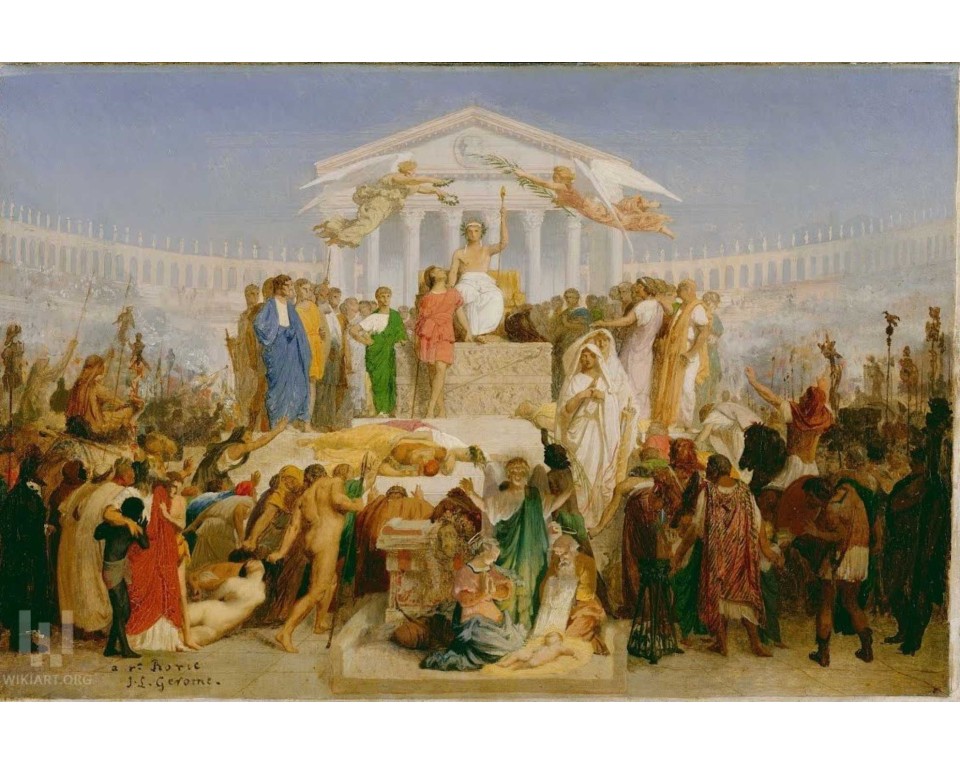 Εκτύπωση έργο τέχνης σε κάμβα τελαρωμένο οριζόντιο 40Χ60εκ 