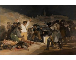 "Η 3η Μαΐου 1808" (πλήρης τίτλος: Η 3η Μαΐου 1808 στη Μαδρίτη, ή Οι εκτελέσεις στον λόφο Πρίθιπε Πίο) του Ισπανού ζωγράφου Φρανθίσκο ντε Γκόγια.  Εκτύπωση έργο τέχνης σε κάμβα τελαρωμένο οριζόντιο 40Χ60εκ 