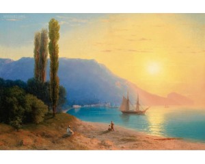 Εκτύπωση έργο τέχνης σε κάμβα τελαρωμένο οριζόντιο 40Χ60εκ 