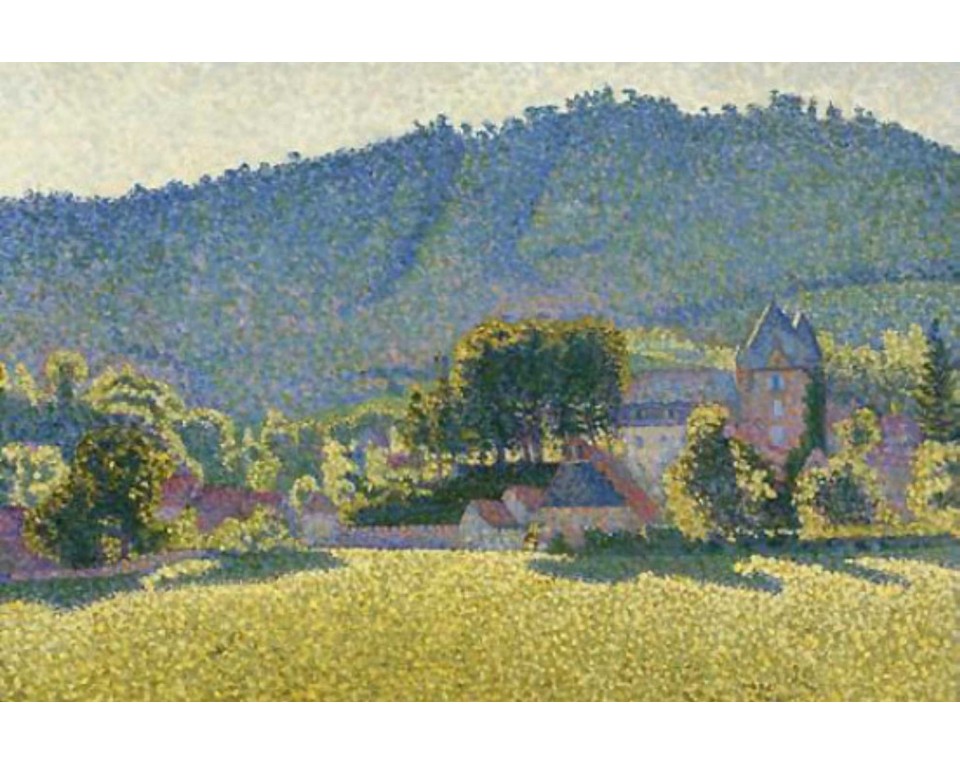 Εκτύπωση έργο τέχνης σε κάμβα τελαρωμένο οριζόντιο 40Χ60εκ 