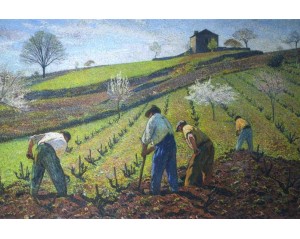 Εκτύπωση έργο τέχνης σε κάμβα τελαρωμένο οριζόντιο 40Χ60εκ 