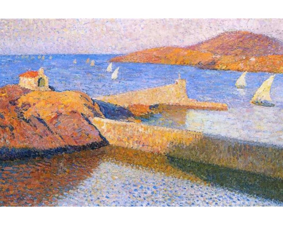 Εκτύπωση έργο τέχνης σε κάμβα τελαρωμένο οριζόντιο 40Χ60εκ 