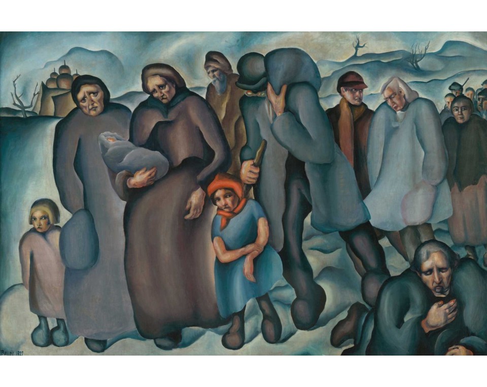 Εκτύπωση έργο τέχνης σε κάμβα τελαρωμένο οριζόντιο 40Χ60εκ 