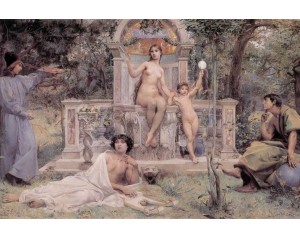 Εκτύπωση έργο τέχνης σε κάμβα τελαρωμένο οριζόντιο 40Χ60εκ 