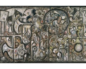 Εκτύπωση έργο τέχνης σε κάμβα τελαρωμένο οριζόντιο 40Χ60εκ 