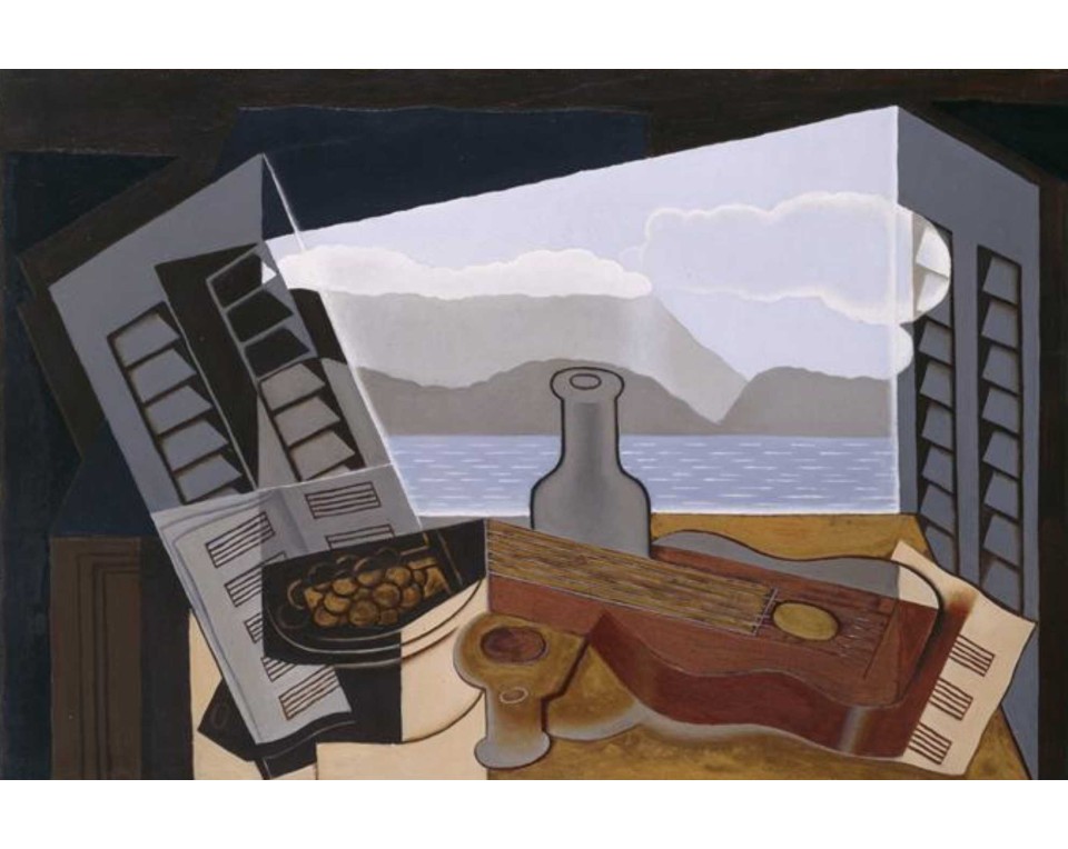 Εκτύπωση έργο τέχνης σε κάμβα τελαρωμένο οριζόντιο 40Χ60εκ 