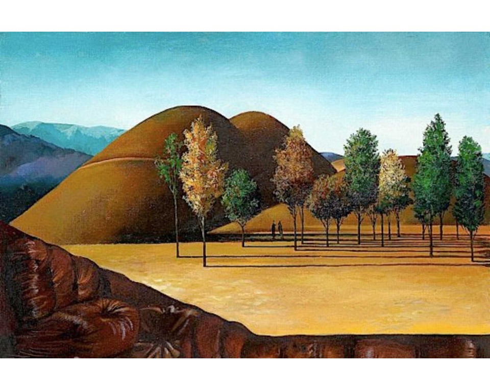 Εκτύπωση έργο τέχνης σε κάμβα τελαρωμένο οριζόντιο 40Χ60εκ 