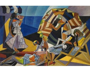 Εκτύπωση έργο τέχνης σε κάμβα τελαρωμένο οριζόντιο 40Χ60εκ 