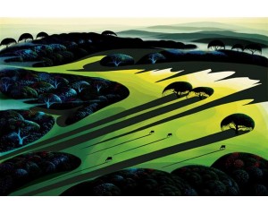 Εκτύπωση έργο τέχνης σε κάμβα τελαρωμένο οριζόντιο 40Χ60εκ 