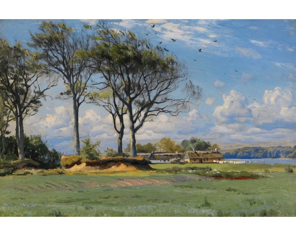 Εκτύπωση έργο τέχνης σε κάμβα τελαρωμένο οριζόντιο 40Χ60εκ 