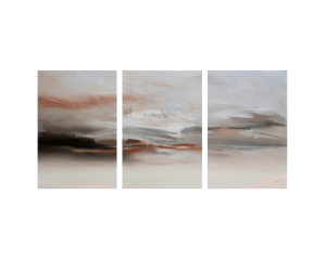 Τρίπτυχος καμβάς αφηρημένο 51Χ102cm (34Χ51εκ 3τεμ)